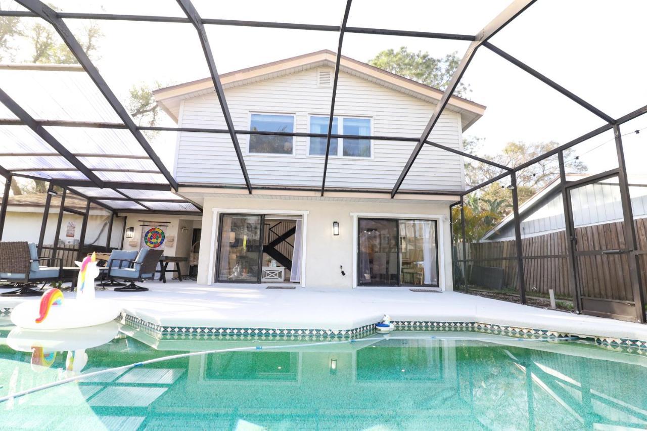 Boho Oasis With Pool- Paradise For Work & Fun Τάμπα Εξωτερικό φωτογραφία