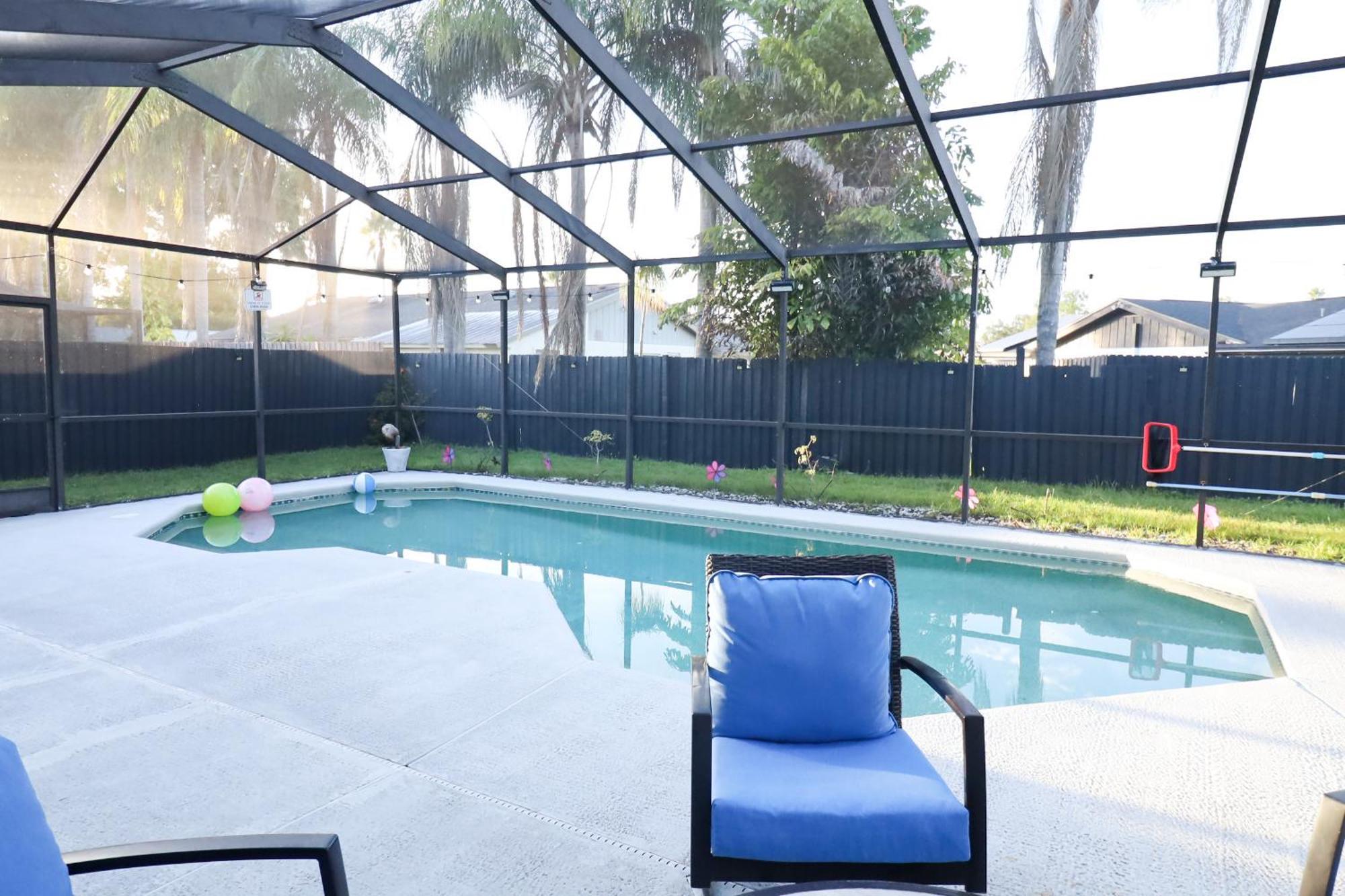 Boho Oasis With Pool- Paradise For Work & Fun Τάμπα Εξωτερικό φωτογραφία